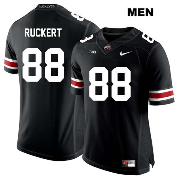 Ohio State Buckeyes Men's Jeremy Ruckert #88 White Number Black Authentic Nike College NCAA Stitched Football Jersey OL19M84OQ